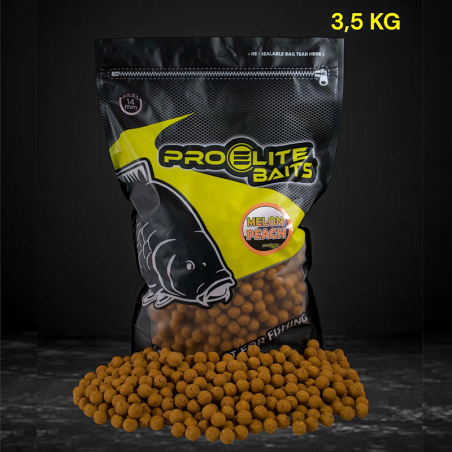 BOUILLETTE BOILIE NATURAL FOODS 14MM MELON PEACH 3.5KG PROELITE