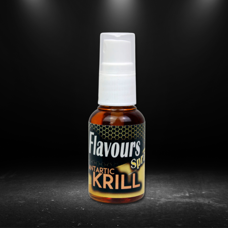 GOLD FLAVOURS SPRAY ANTARTIC KRILL 30ML PROELITE BAITS