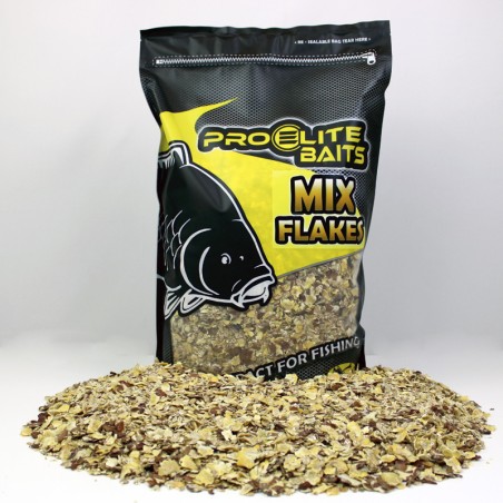 MIXE FLAKES CORN, WHEAT, BEAN 3KG PROELITE BAITS