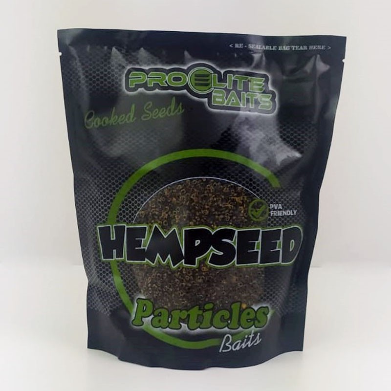 PARTICLES HEMPSEED 1KG PROELITE BAITS