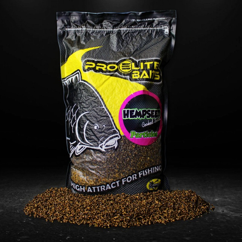 PARTICLES HEMPSEED 4KG PROELITE BAITS
