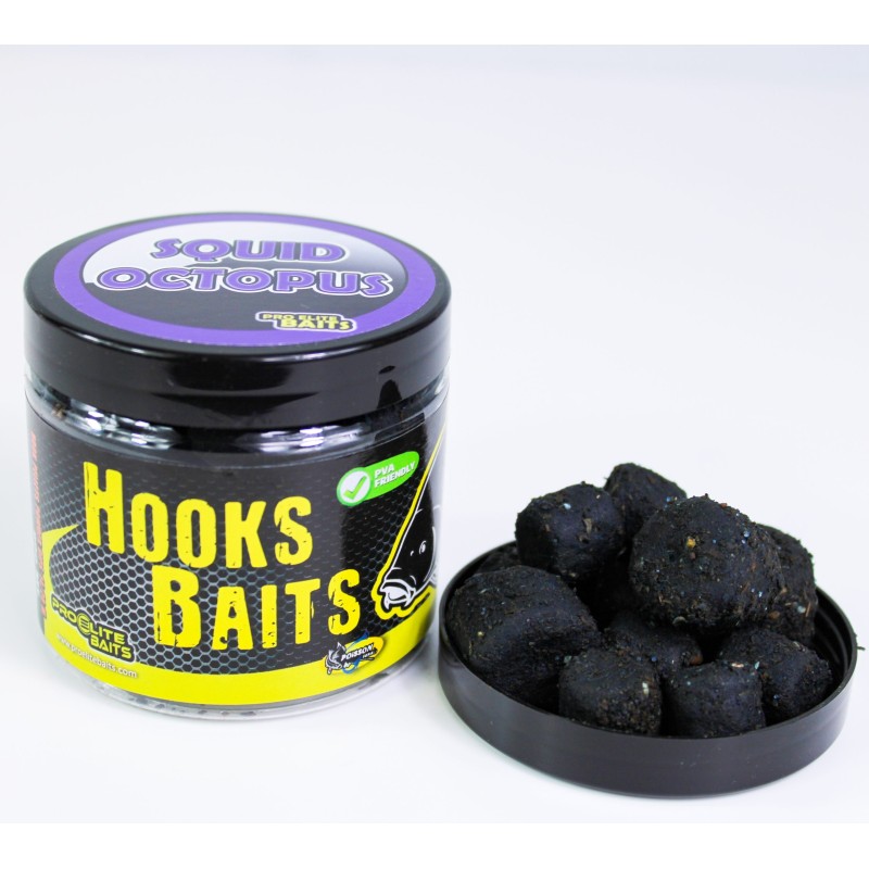 HOOK PELLETS POWDER DIPS 14/20MM SQUID OCTOPUS 100G PROELITE