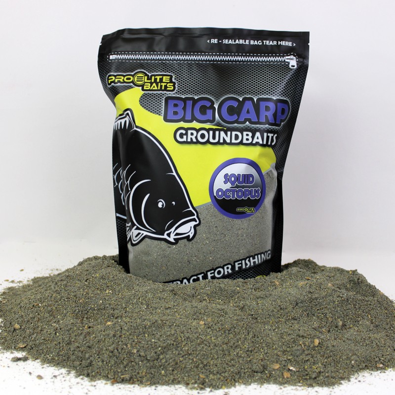 BIG CARP GROUND BAITS SQUID OCTOPUS 1.8KG PROELITE BAITS