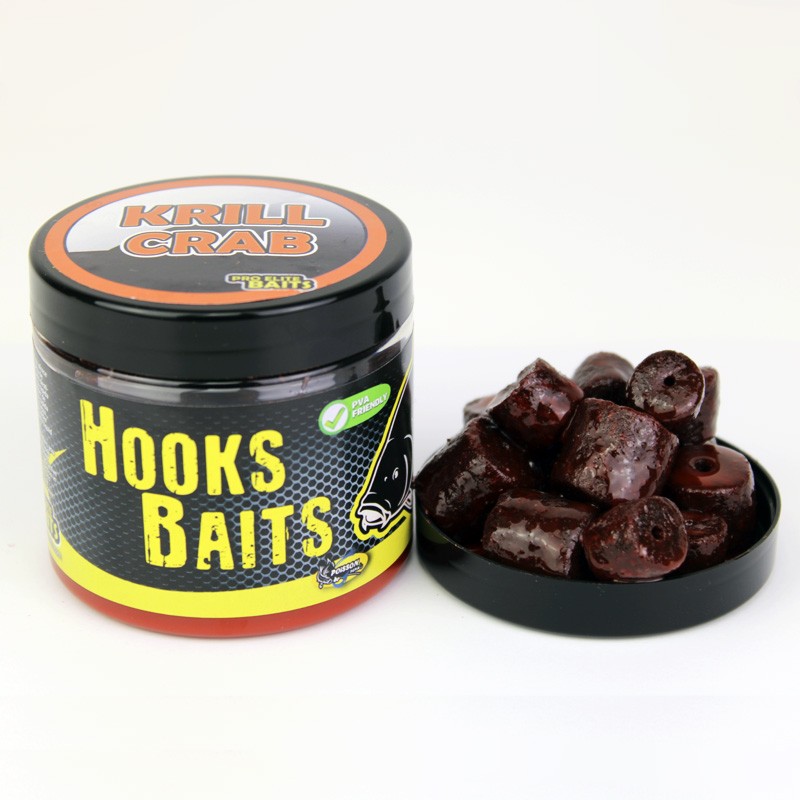 HOOK PELLETS LIQUID BOOSTER 14/20MM KRILL CRAB 100G PROELITE BAITS