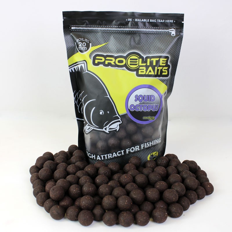 BOUILLETTE BOILIE CLASSIC SQUID OCTOPUS 20MM 800G PROELITE BAITS