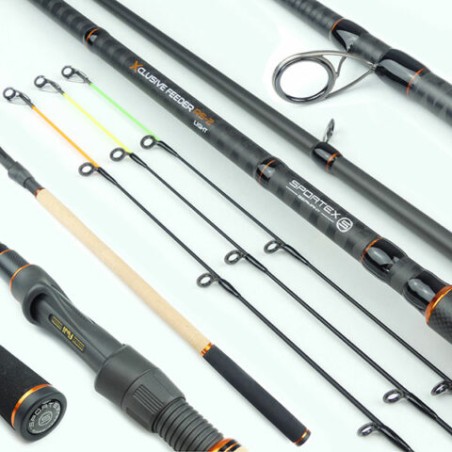 CANNE XCLUSIVE RS-2 LIGHT FEEDER 3.30M 35-85G SPORTEX