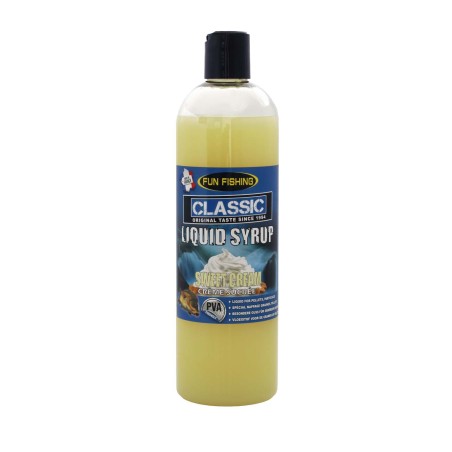 CLASSIC - LIQUID SYRUP - 480ML - SWEET CREAM FUN FISHING