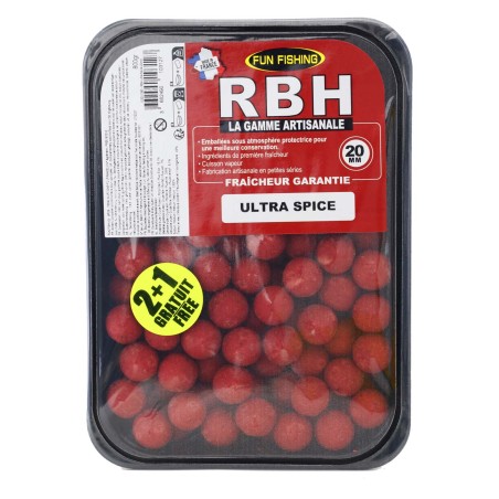 BOUILLETTE RBH ULTRA SPICE 20MM FUN FISHING