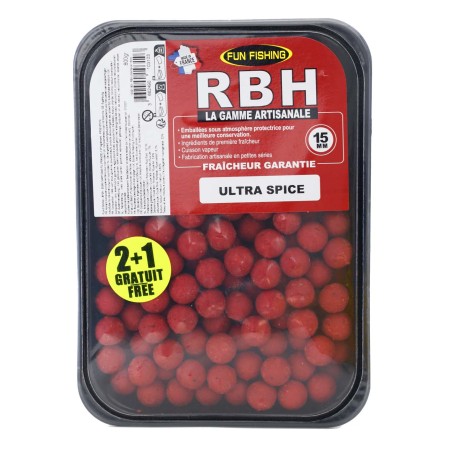BOUILLETTE RBH ULTRA SPICE 15MM FUN FISHING