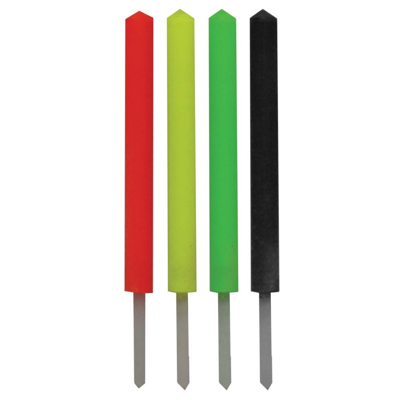 KIT ANTENNES SERIES PRO - 2,5MM (ROUGE, JAUNE, VERT, NOIR) - X8 FUN FISHING