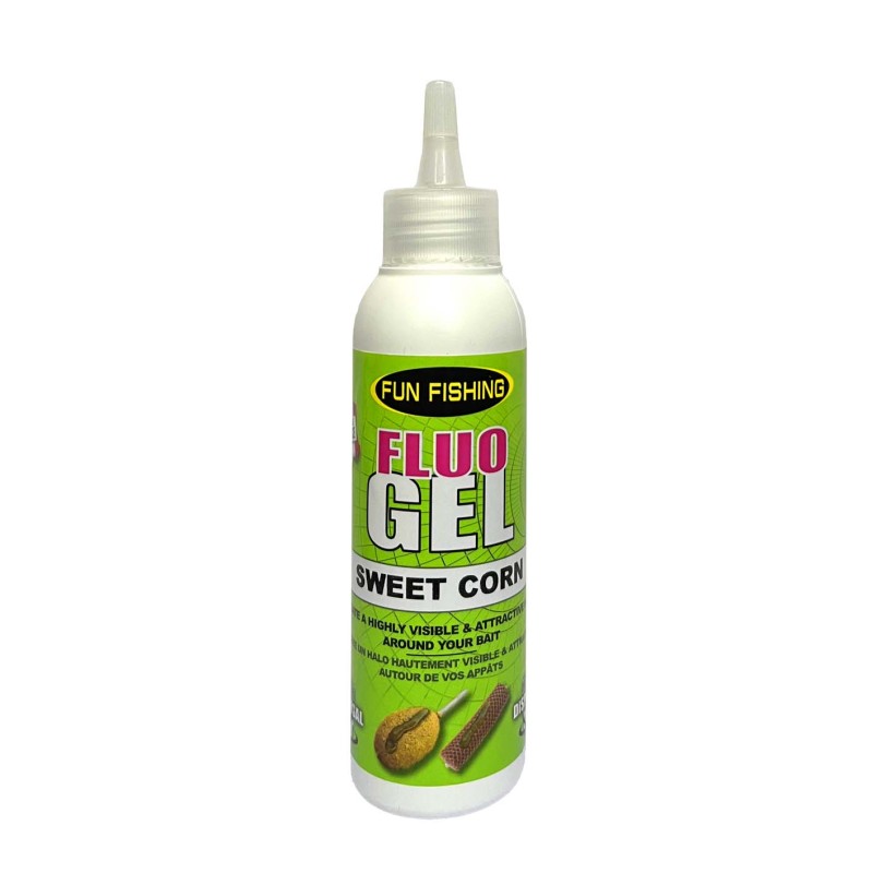 FLUO BOOSTER GEL 100ML - SWEET CORN FUN FISHING