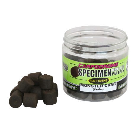 PELLETS PERCES SPECIMEN - 85GR - 15MM - MONSTER CRAB FUN FISHING