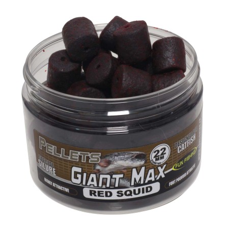 GIANT MAX - PELLETS PERCES - 250GR - 22MM - RED SQUID FUN FISHING