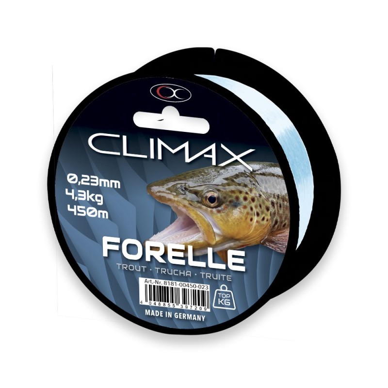 NYLON TRUITE 0.23MM 450M CLIMAX