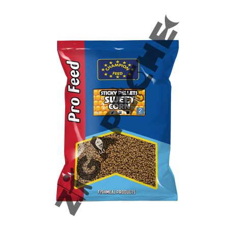 STICKY PELLETS 2MM SWEET CORN 650 GR CHAMPION FEED