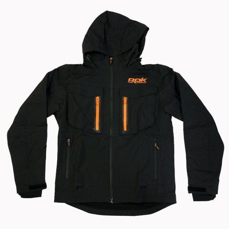ROK WATERPROOF JACKET - BLACK - M / VESTE ETANCHE ROK NOIRE - TAILLE M