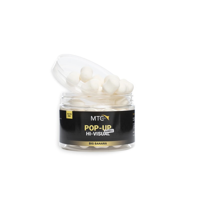 POP-UP HI-VISUAL BIG BANANA 10X15MM MTC BAITS