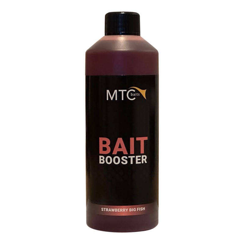 BAIT BOOSTER STRAWBERRY BIG FISH 500ML MTC BAITS