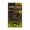 FOX CARP HOOKS - CURVE SHANK - SIZE 2 FOX
